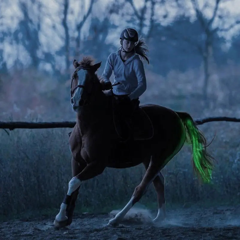 LED Light-Up Horse Tail – 100 cm