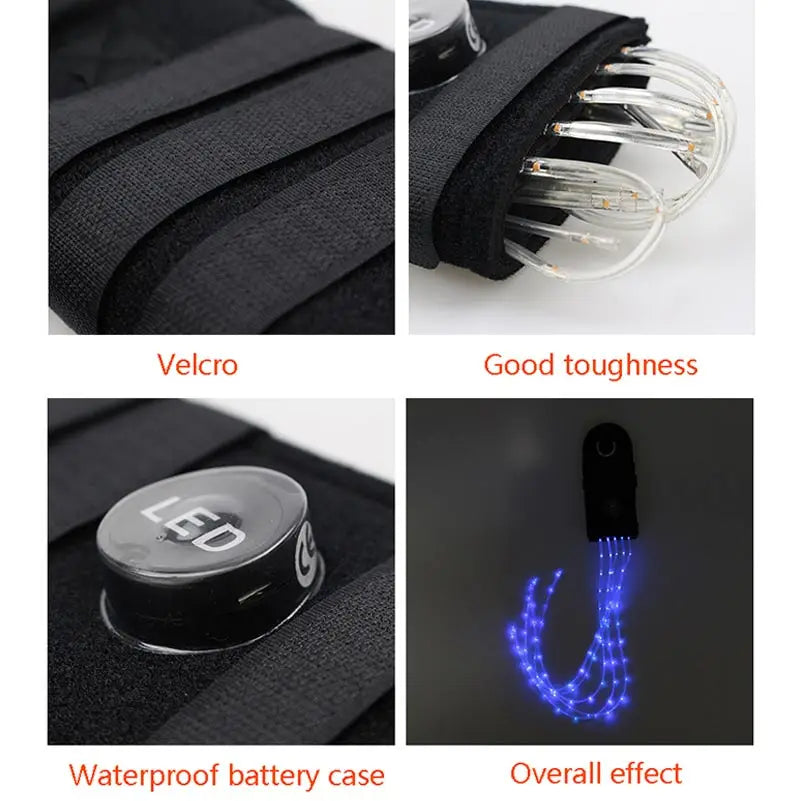 LED Light-Up Horse Tail – 100 cm