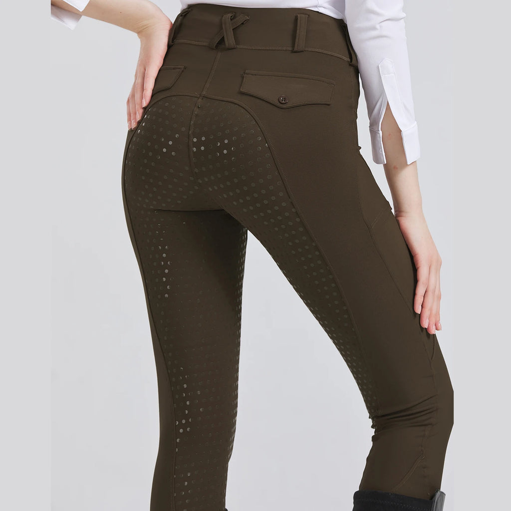 Women's Silicone Grip Equestrian Riding Breeches