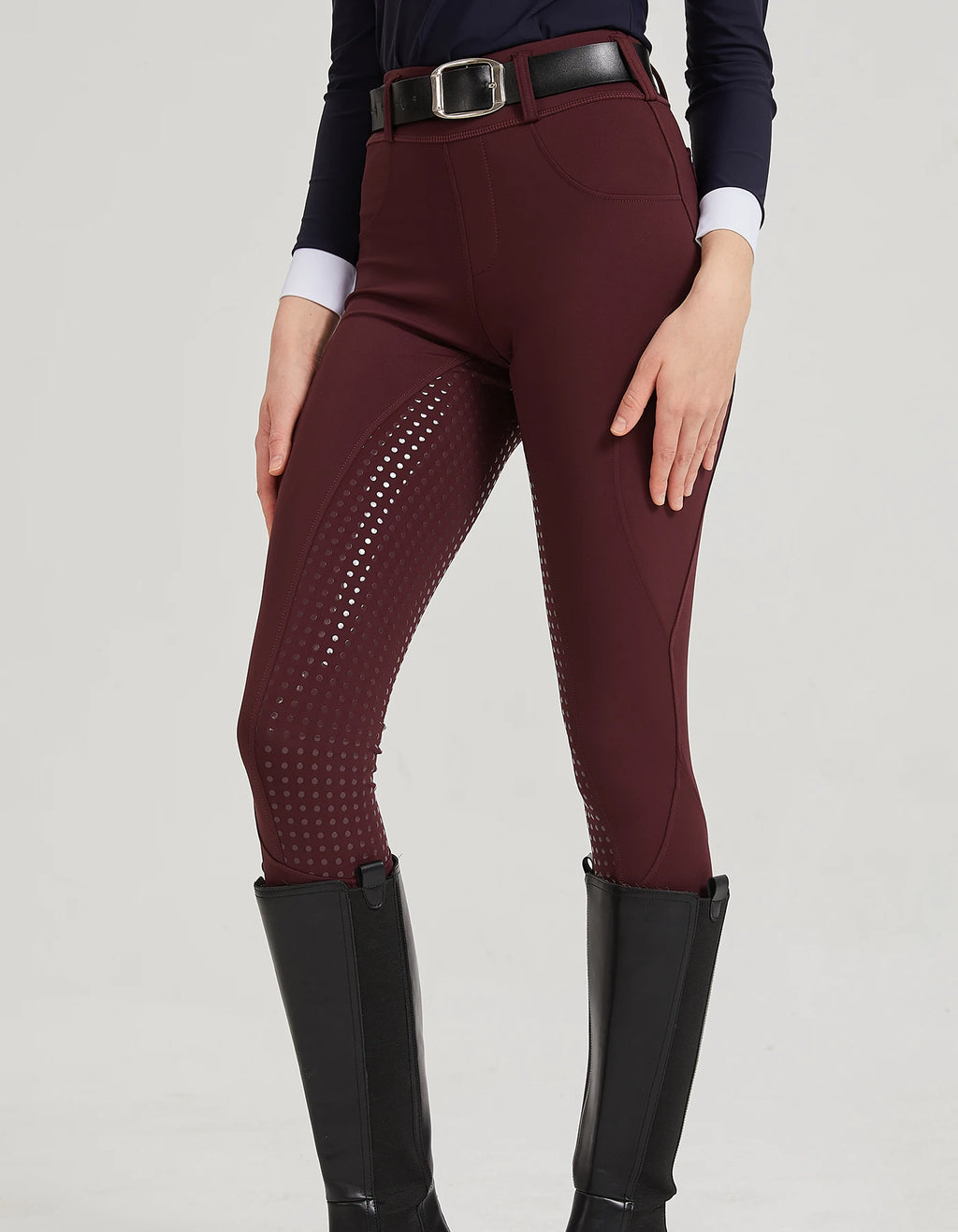 Women's Silicone Grip Equestrian Riding Breeches
