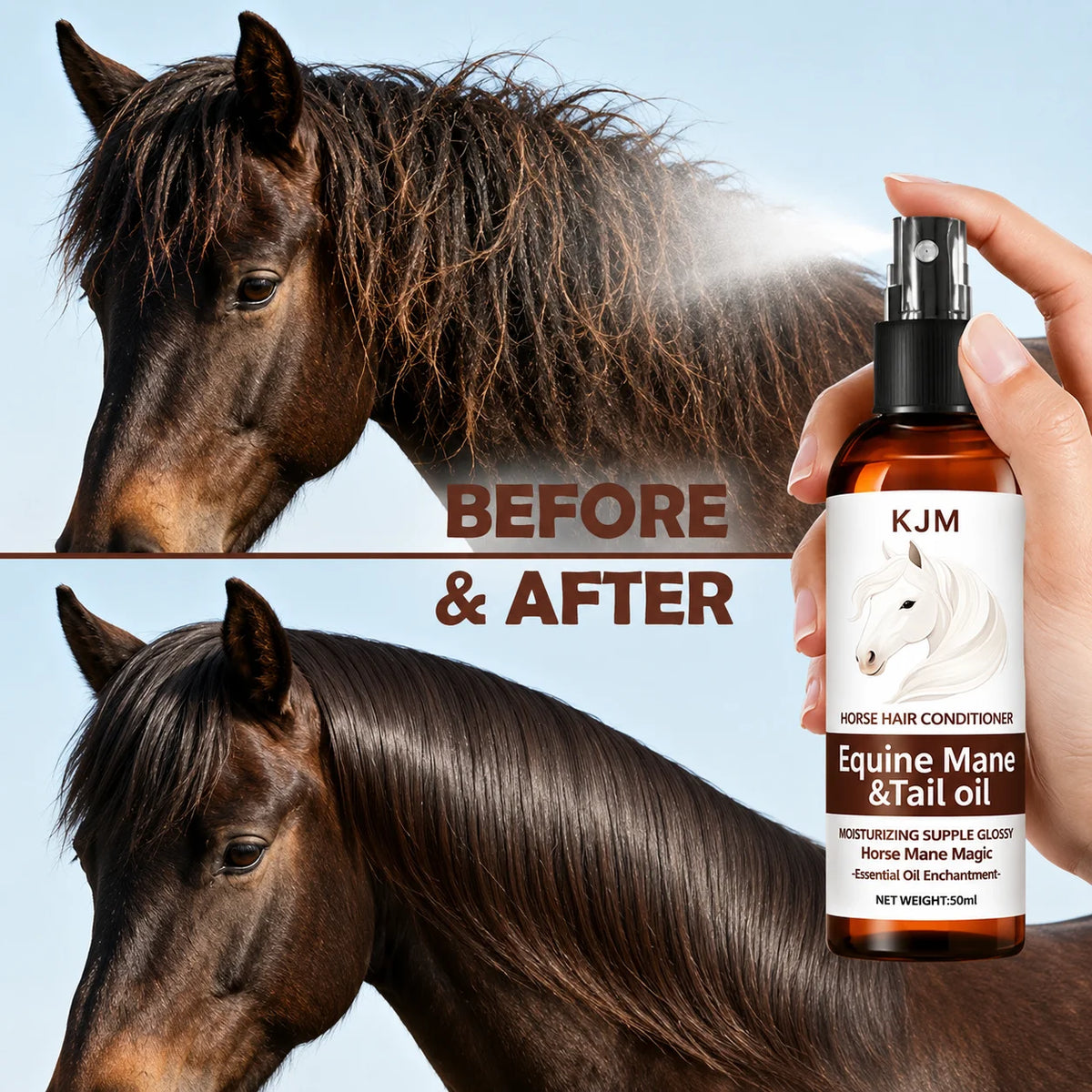 Horse Mane & Tail Detangling Spray
