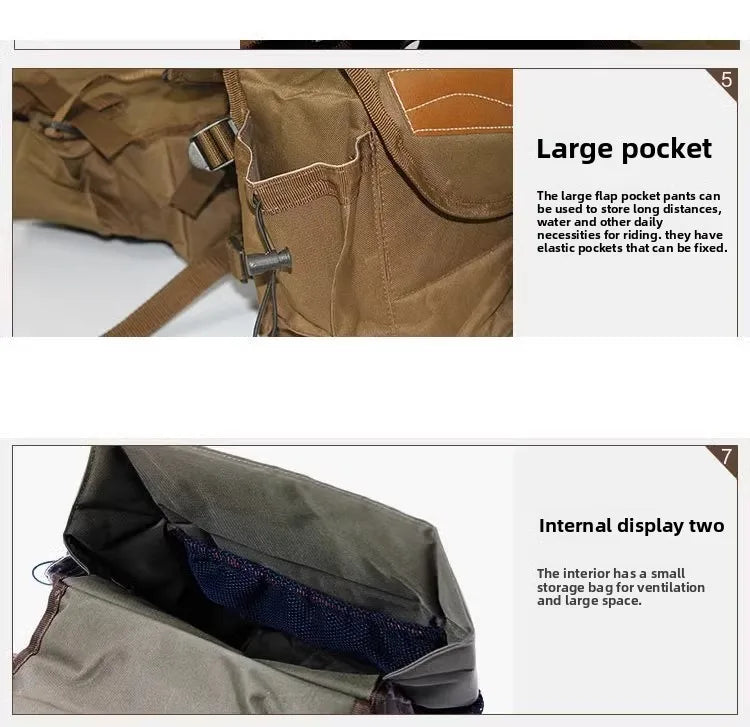 Waterproof Oxford Horse Saddle Bag – Large Capacity