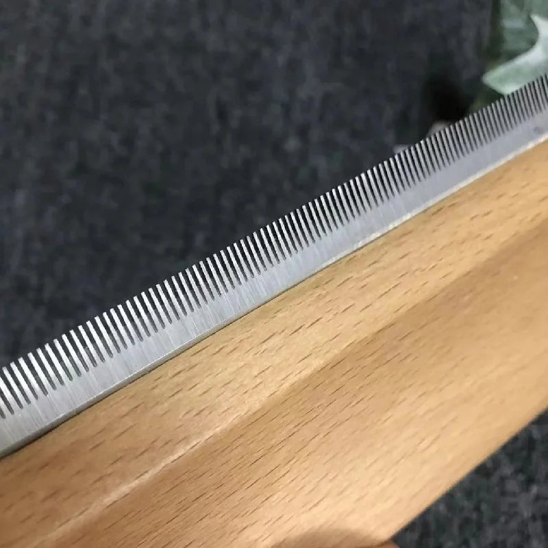 Wooden Horse Shedding & Grooming Scraper