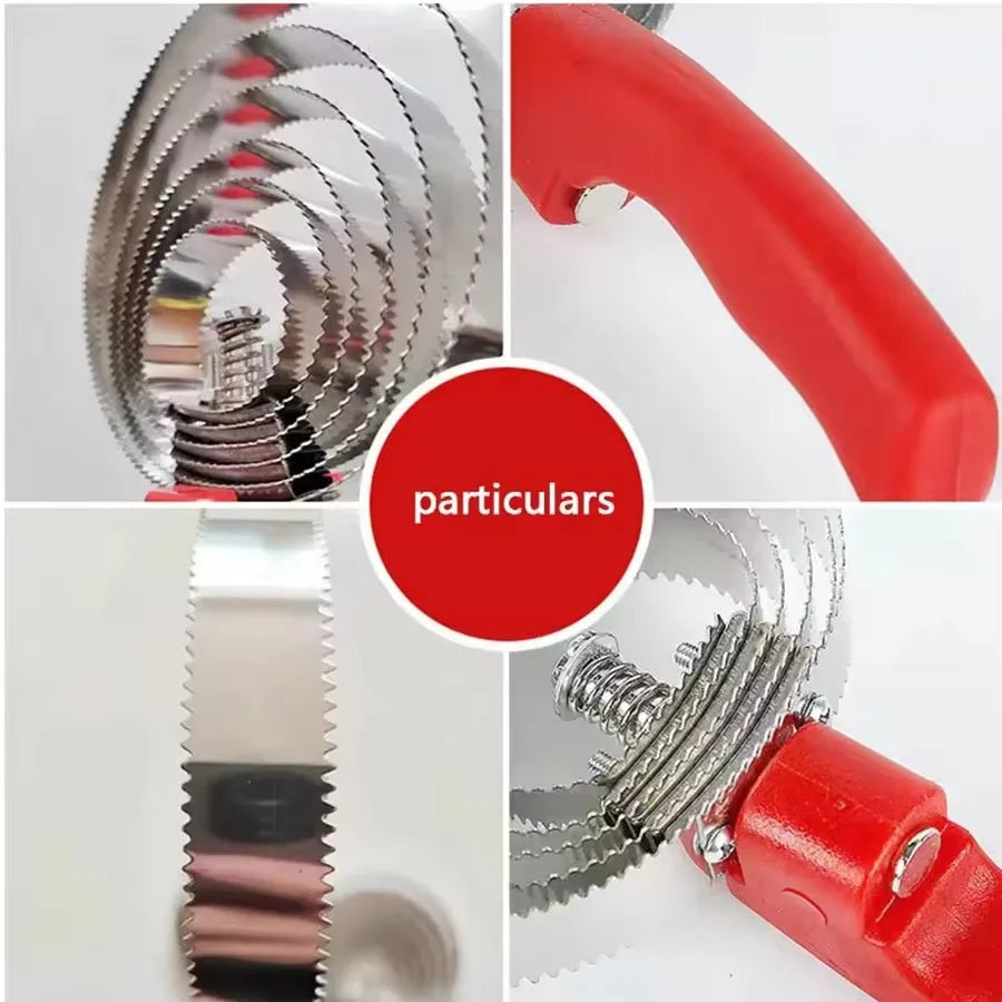 Serrated Curry Comb & Horse Grooming Scraper