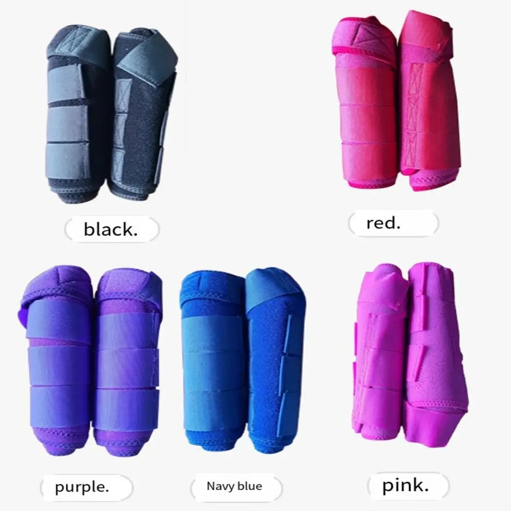 4-Piece Horse Sport Boots – Front & Hind Leg Protection