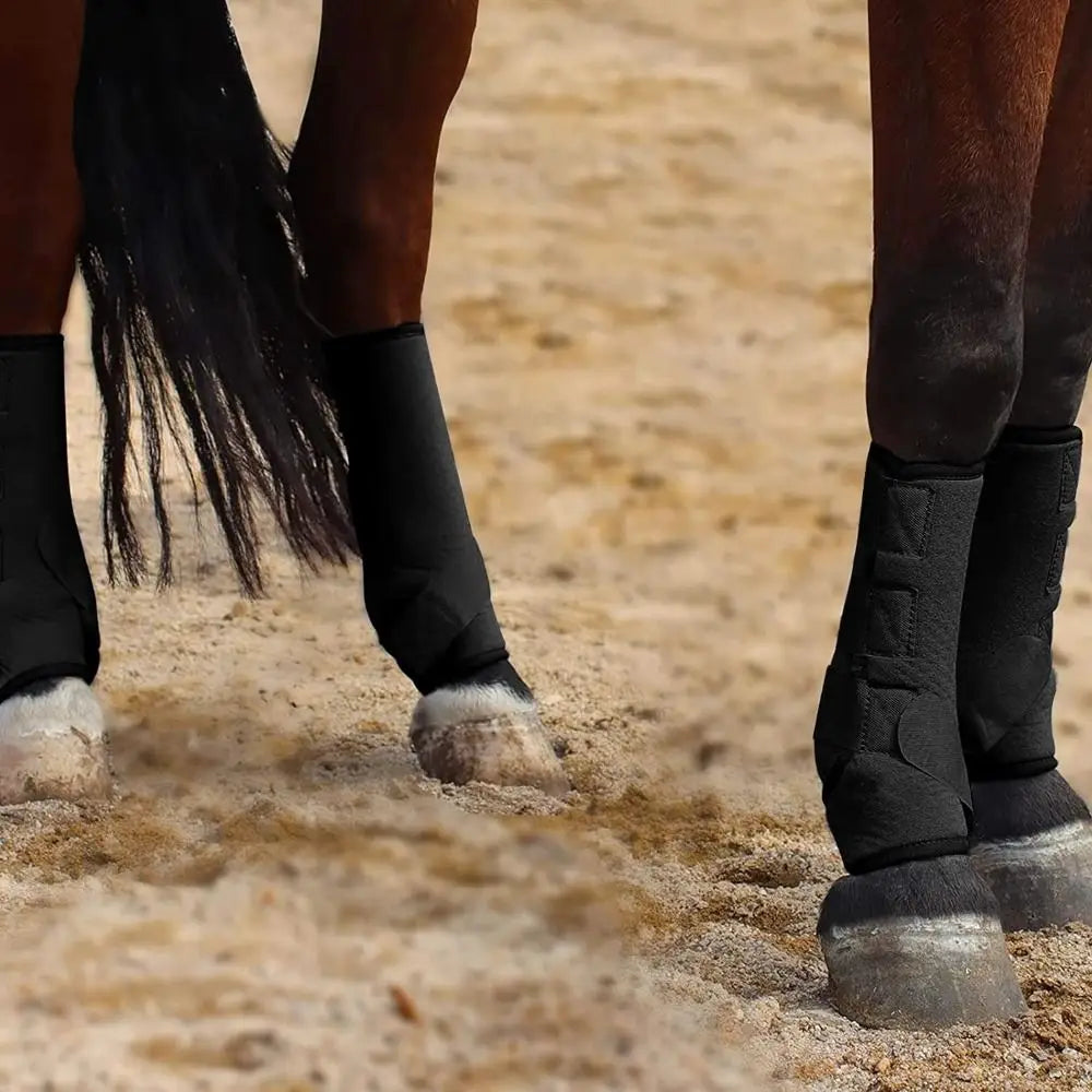 4-Piece Horse Sport Boots – Front & Hind Leg Protection