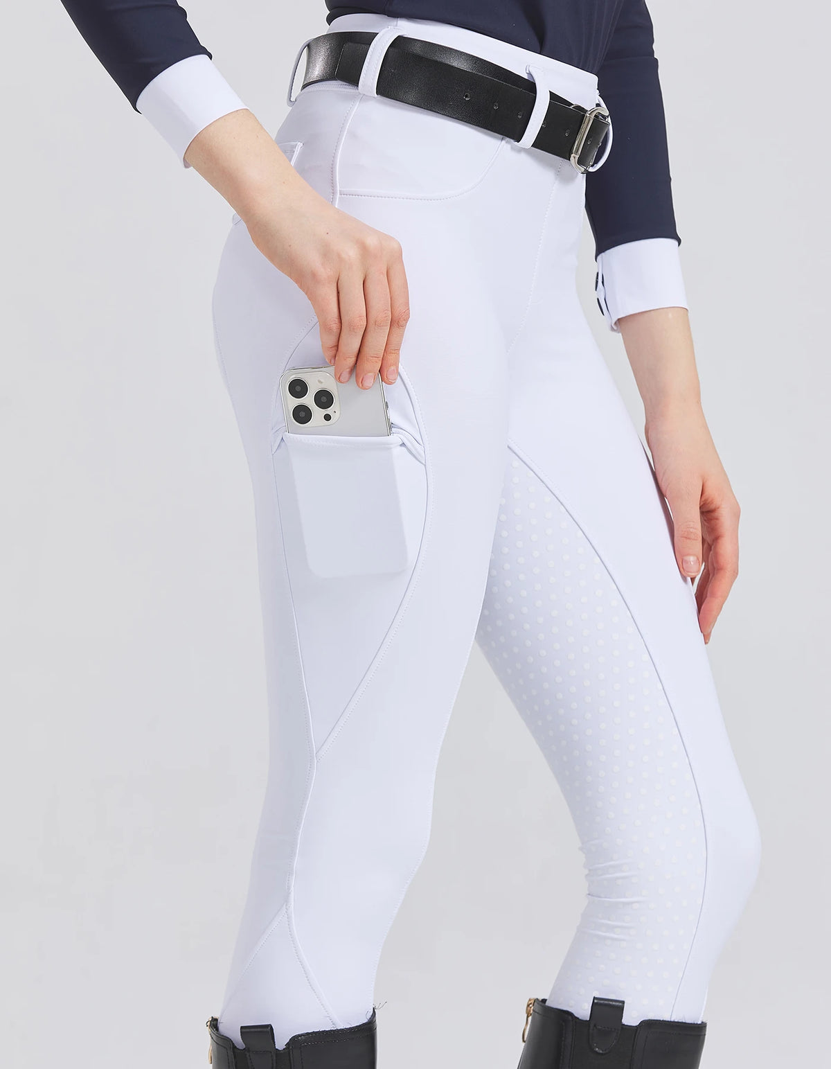 Women's Silicone Grip Equestrian Riding Breeches
