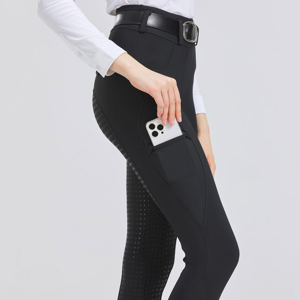 Women's Silicone Grip Equestrian Riding Breeches