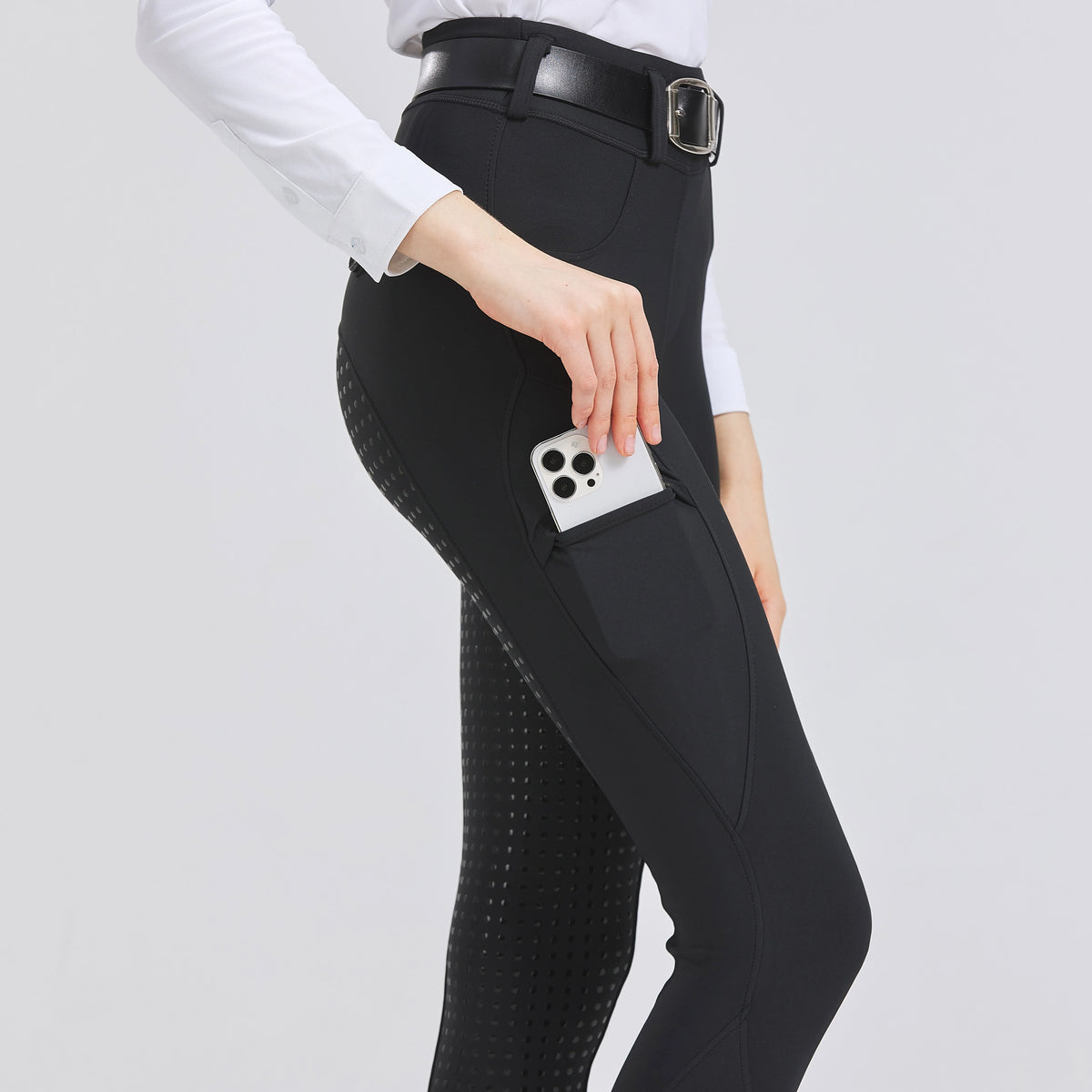 Women's Silicone Grip Equestrian Riding Breeches