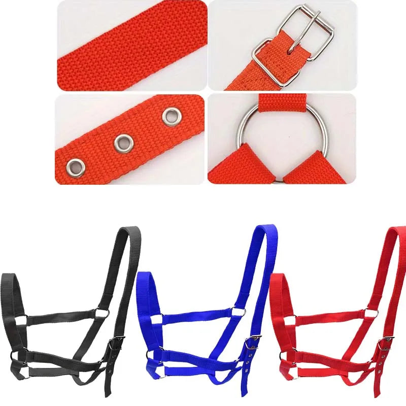 Adjustable Nylon Horse Halter