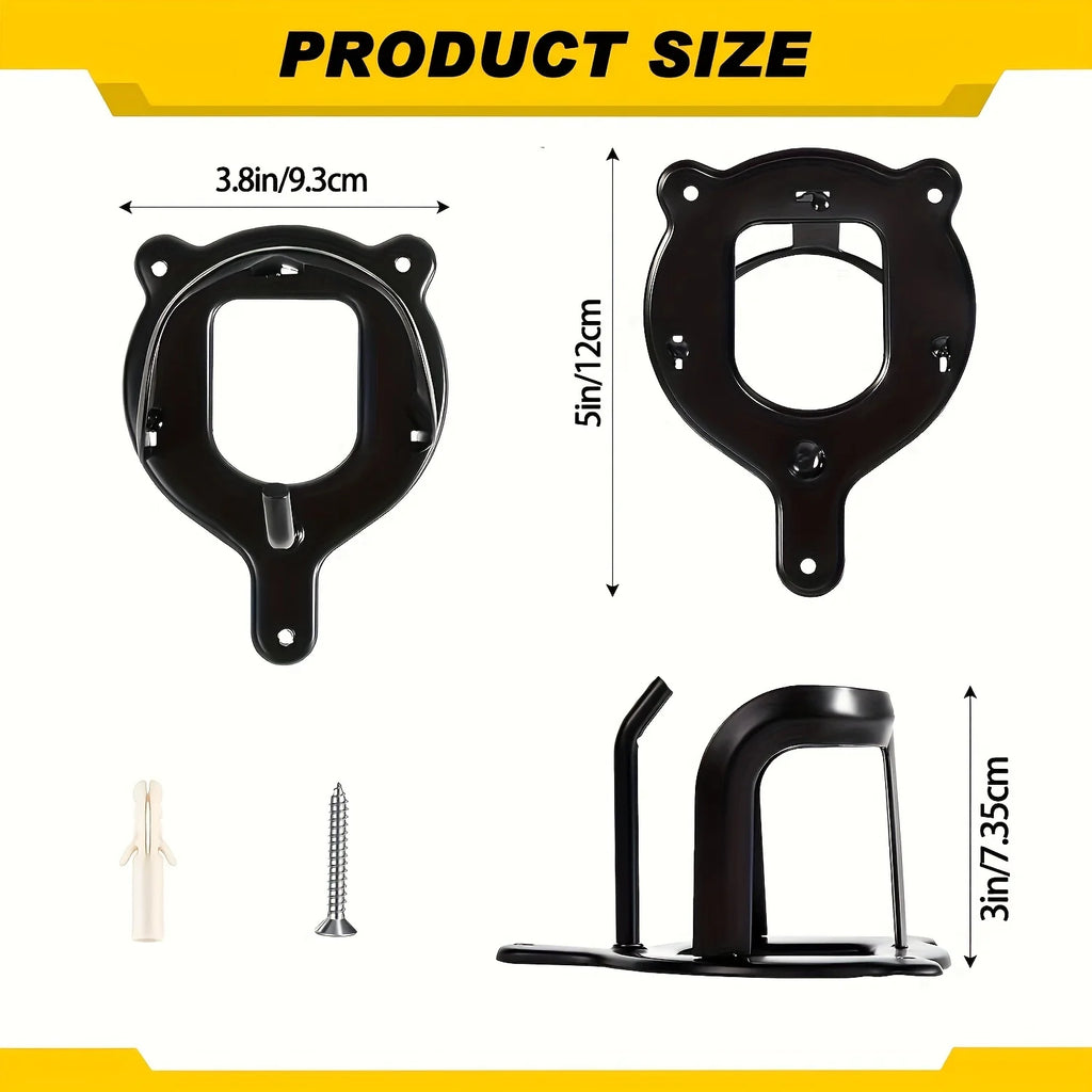 Wall-Mounted Horse Tack Holder – 1, 2 or 3 Pack